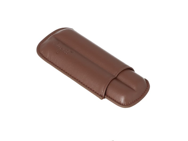 Angelo bőr cigarillotok 2 cigarillo részére - barna